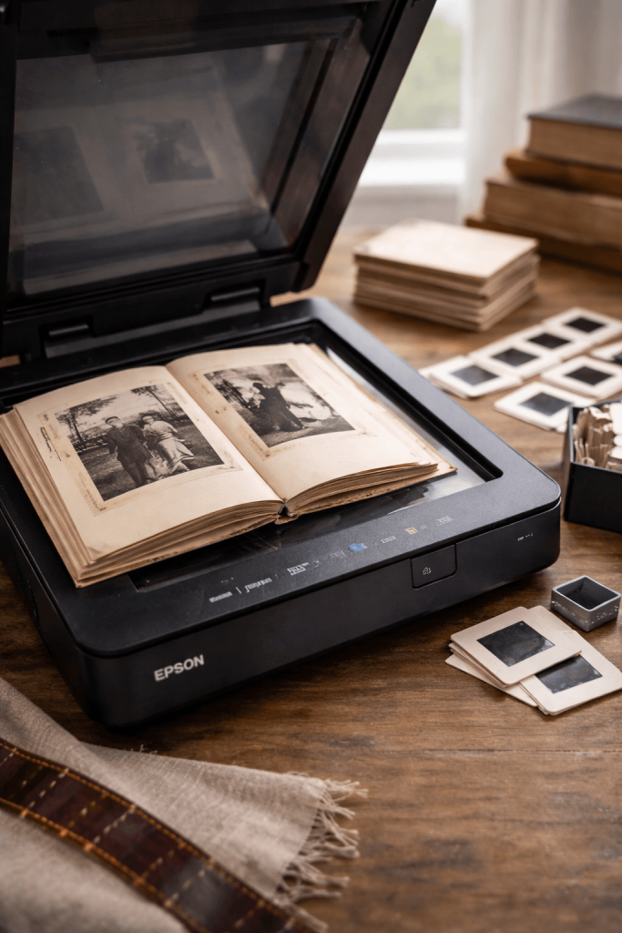 photo album scanning service in Loomis CA